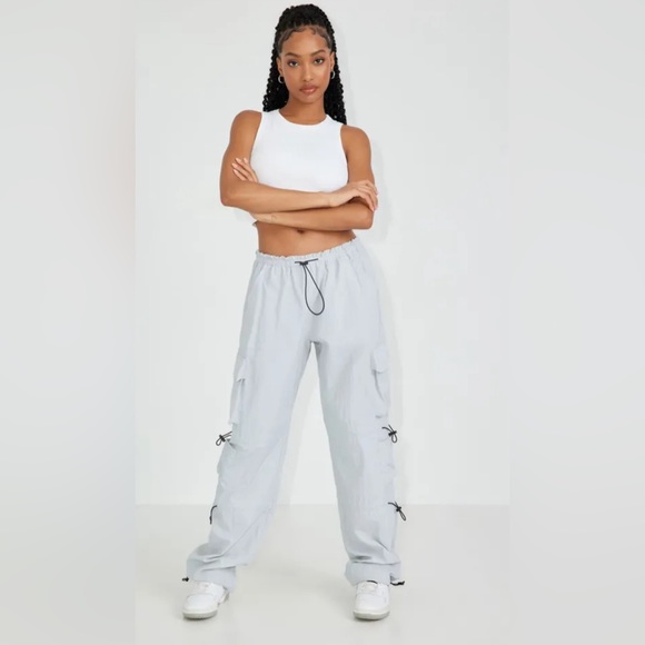 Garage Pants & Jumpsuits Garage The Chloe Nylon Parachute Pant